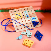 Shape Lacing Board - SmartBee Toys